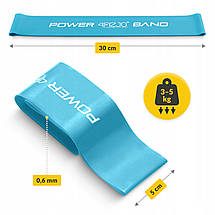 Гумка для фітнесу 4FIZJO Mini Power Band 0.6 мм 1-5 кг 4FJ0010 Poland, фото 4