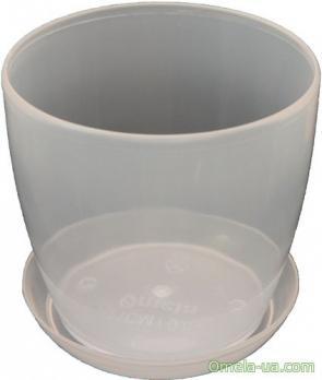 Глянець 14см прозорий з підставкою, фото 1