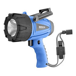 Ліхтар для СТО гаража або кемпінгу ручний світлодіодний Brevia водонепроникний IP 67 10W LED 650lm 4400mAh