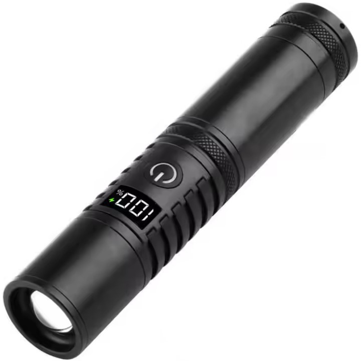Ліхтар S2304-WHITE LASER LED PM10-TG, 1x18650/3xAAA, power bank, ЗП Type-C, zoom