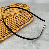 Обруч для волосся метал 5 мм - чорний