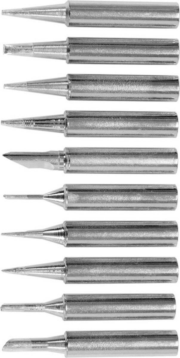 Жала до паяльників різної форми тип 900М YATO, тримач Ø= 4,5/ 6 мм, компл. 10 шт [24/240], фото 1