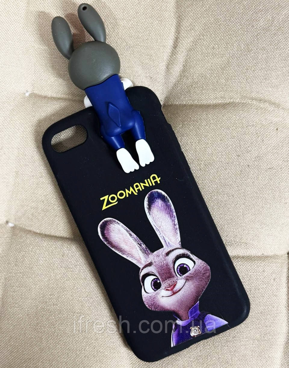 Силіконовий чохол для iPhone SE 2022/2020/8/7 - Джуді Гопс, Зоотрополіс, фото 1