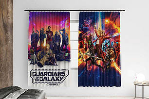 Штори з принтом «Guardians of the Galaxy», фото 1