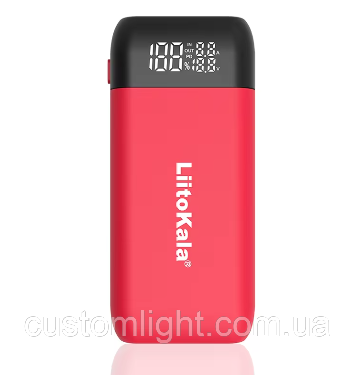 Зарядний пристрій LiitoKala Lii-MP2 Power Bank (червоний)