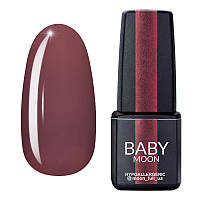 Гель-лак BABY Moon Burgundy No002 гіркий шоколад, 6 мл.