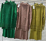 Костюм жіночий трикотажний брючний оверсайз, фото 3