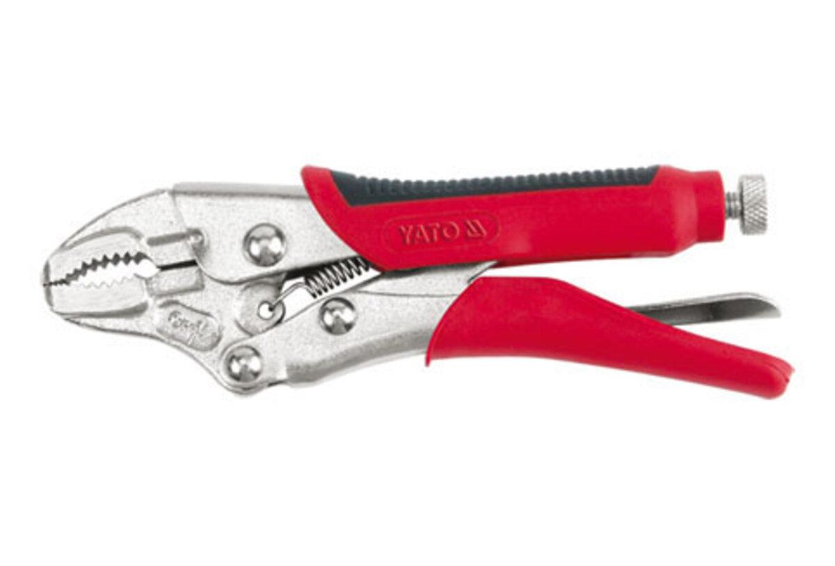 Кліщі затискні YATO : l= 140 мм, Cr-V, нековзаюча ручка [6/48], фото 1