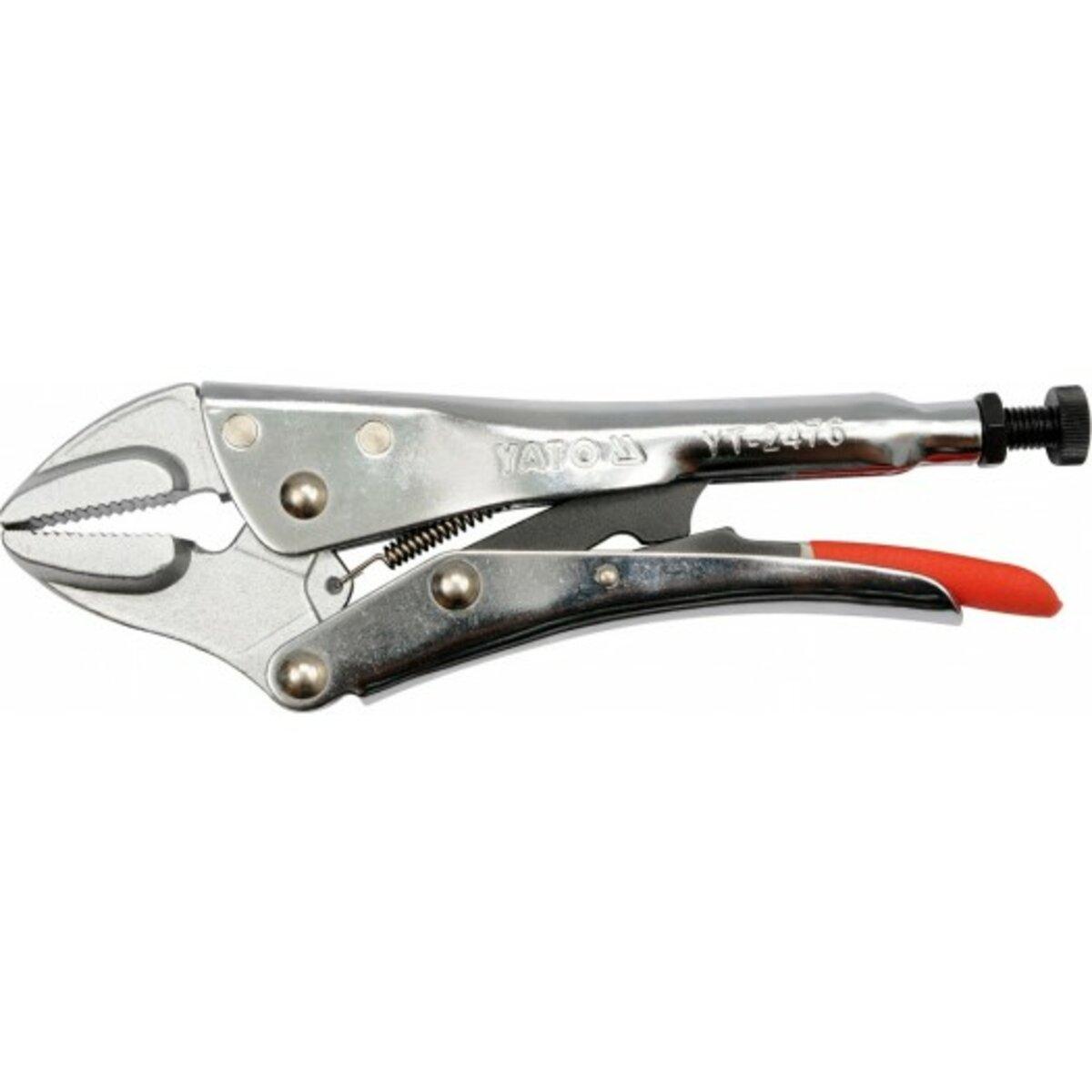 Кліщі затискні YATO : l= 250 мм, Ra= 0-42 мм Cr-Mo [6/24], фото 1