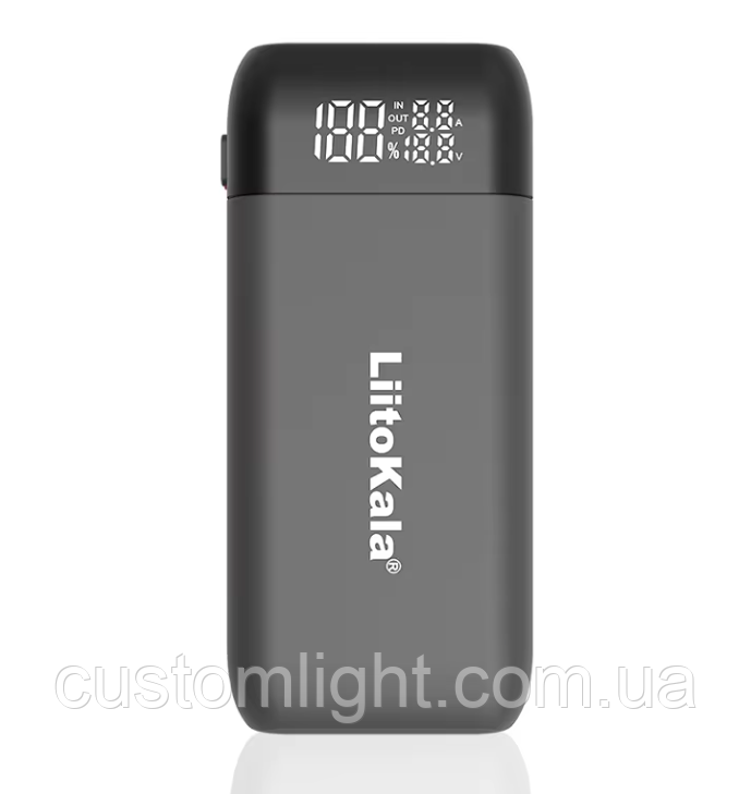 Зарядний пристрій LiitoKala Lii-MP2 Power Bank (сірий)