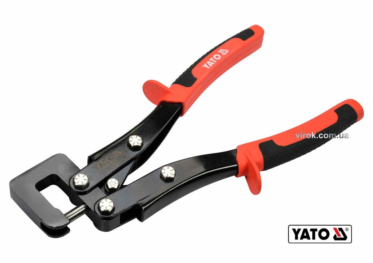 Кліщі для з'єднання металевих профілів t≤ 0.8 мм YATO : L= 280 мм [6/24/432], фото 1