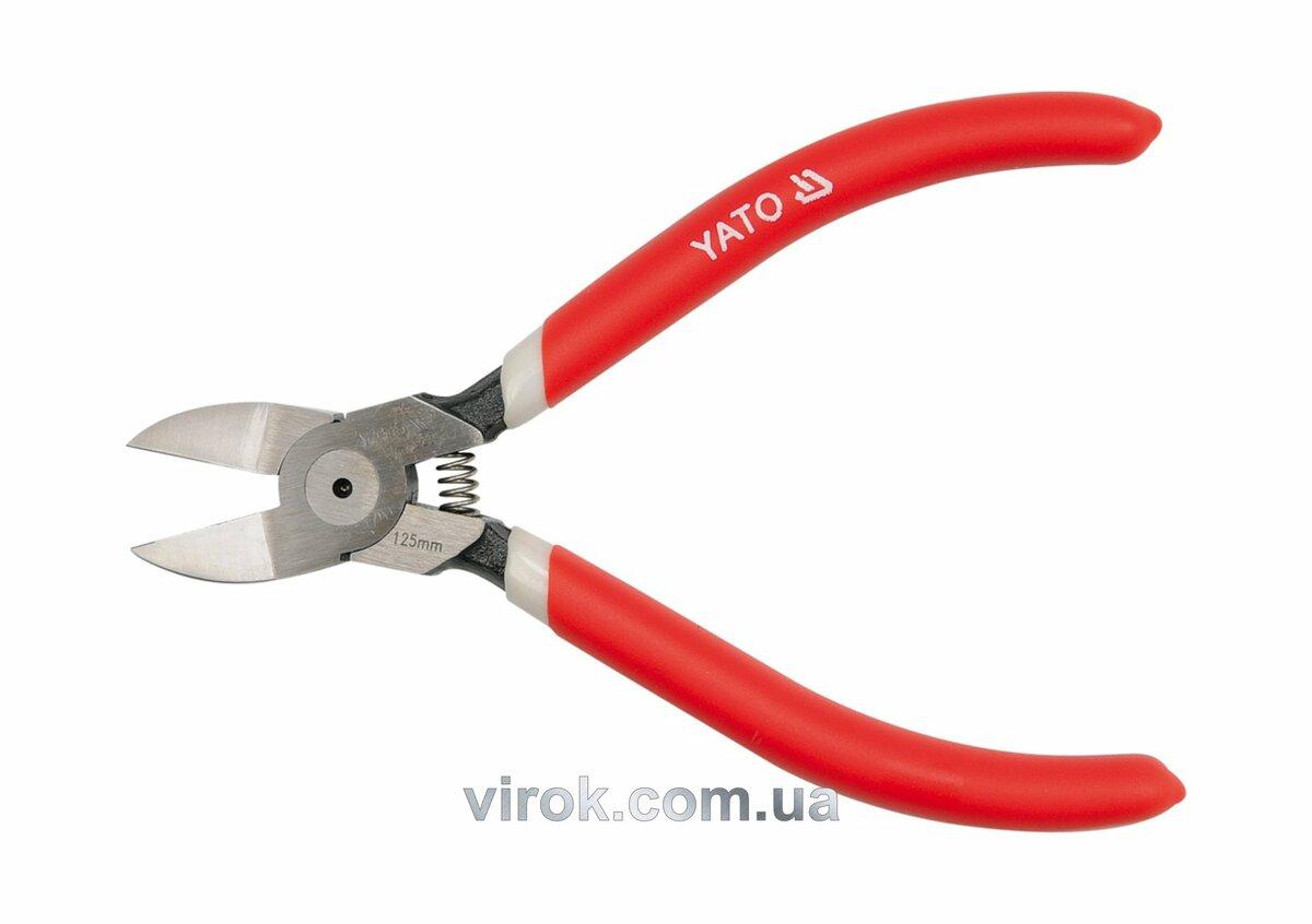 Бокорізи для нарізки пластику YATO 5", l=125мм CrV 60 [6/120], фото 1