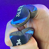 Ігрові напальчники P1 MW (1 пара 2 шт) для ігор на телефоні смартфоні планшеті срібне волокно pubg пабг, фото 9