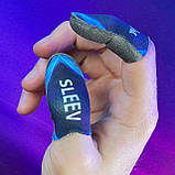 Ігрові напальчники P1 MW (1 пара 2 шт) для ігор на телефоні смартфоні планшеті срібне волокно pubg пабг, фото 7