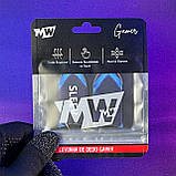 Ігрові напальчники P1 MW (1 пара 2 шт) для ігор на телефоні смартфоні планшеті срібне волокно pubg пабг, фото 10