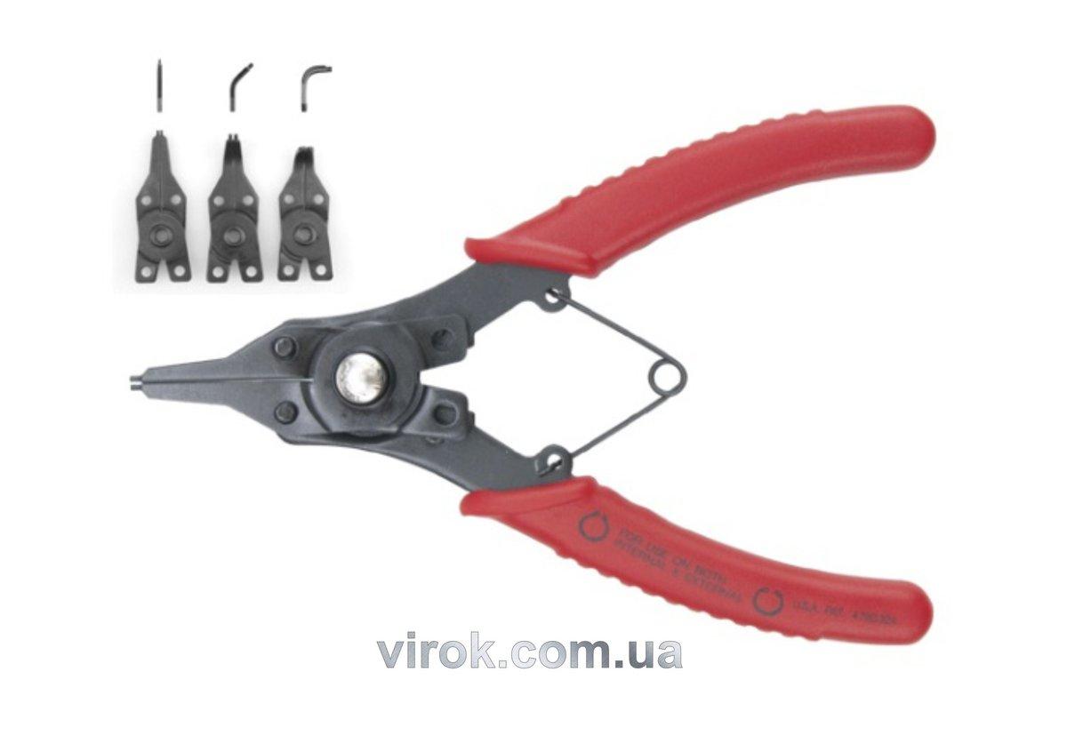 Знімач стопорних кілец комбінований YATO 160мм [20/60], фото 1