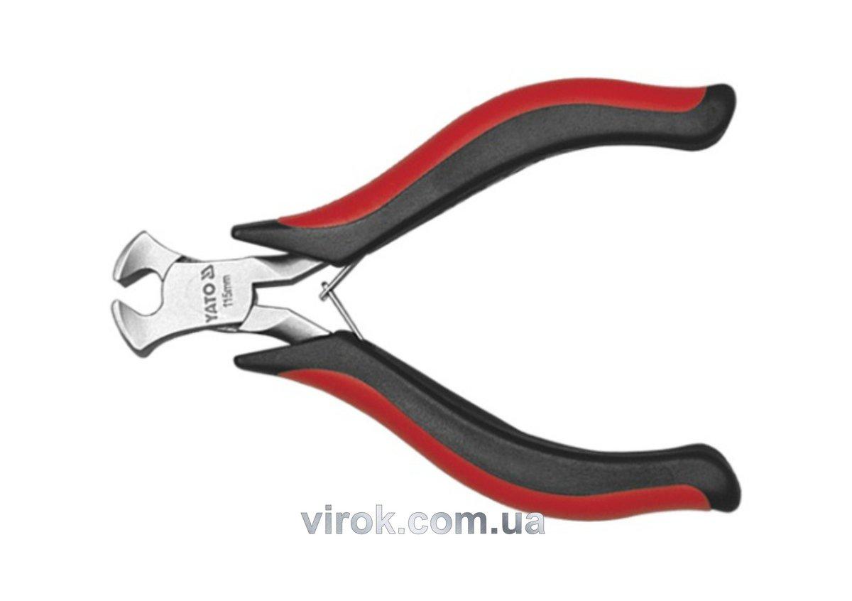Кусачки торцеві YATO : нікельовані, L= 115 мм [6/120], фото 1