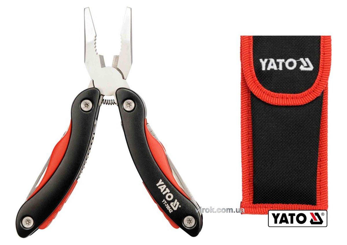 Мультитул (Багатофункційний інструмент) YATO зі складеними інструм-ми [12/48], фото 1