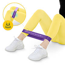 Гумки для фітнесу 4FIZJO Mini Power Band набір 5 шт 1-20 кг 4FJ0186 Poland, фото 3