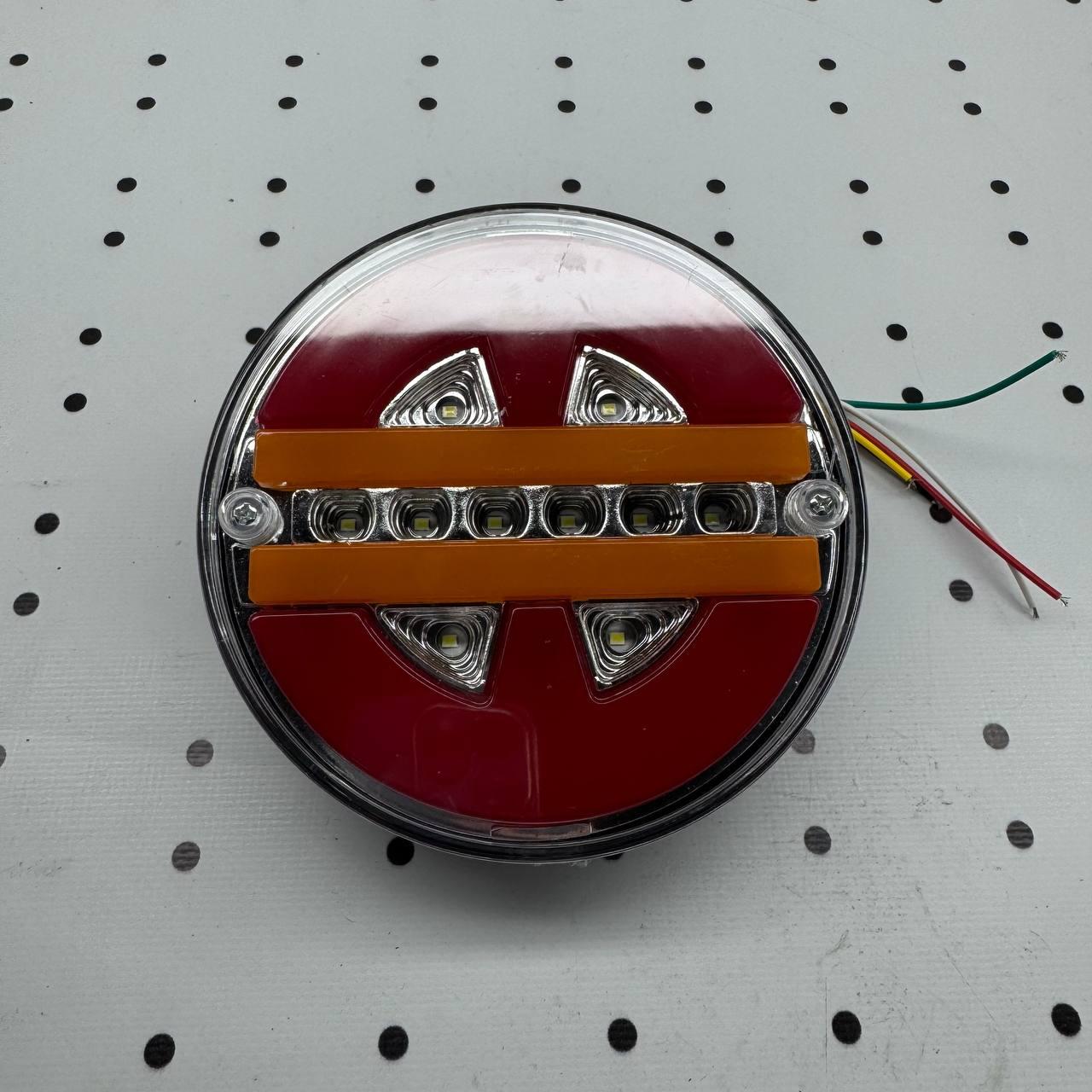 Ліхтар LED задній, діаметр 135 мм, товщина 44 мм 12/24V, фото 1