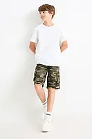 Камуфляжні шорти Cargo для підлітка