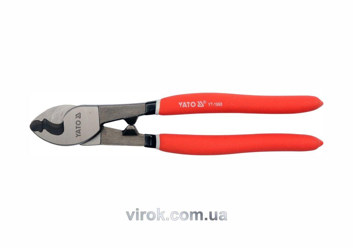 Ножиці для кабелю YATO : Ø=7 мм, l=210 мм [6/60], фото 1