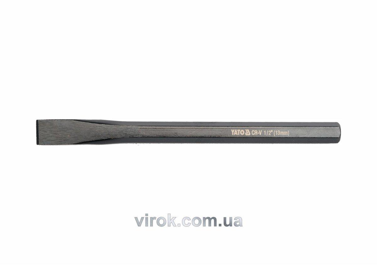 Зубило YATO : 10 x 142 мм [20/120], фото 1