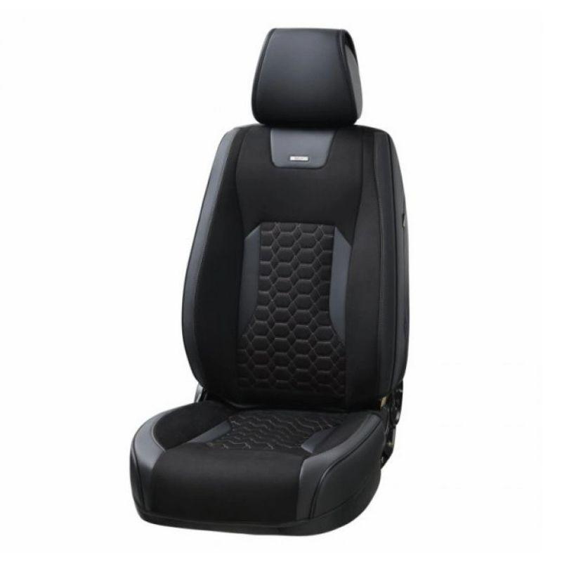 3D чохли на сидіння авто Beltex Montana авточохли універсальні комплект чорні (BX87100)