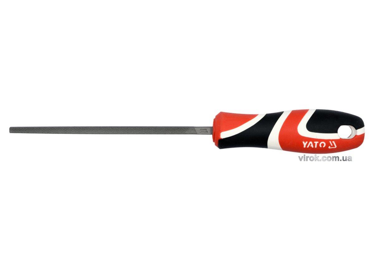 Напильник по металу YATO, квадратний l=150 мм, #1 [20/80], фото 1