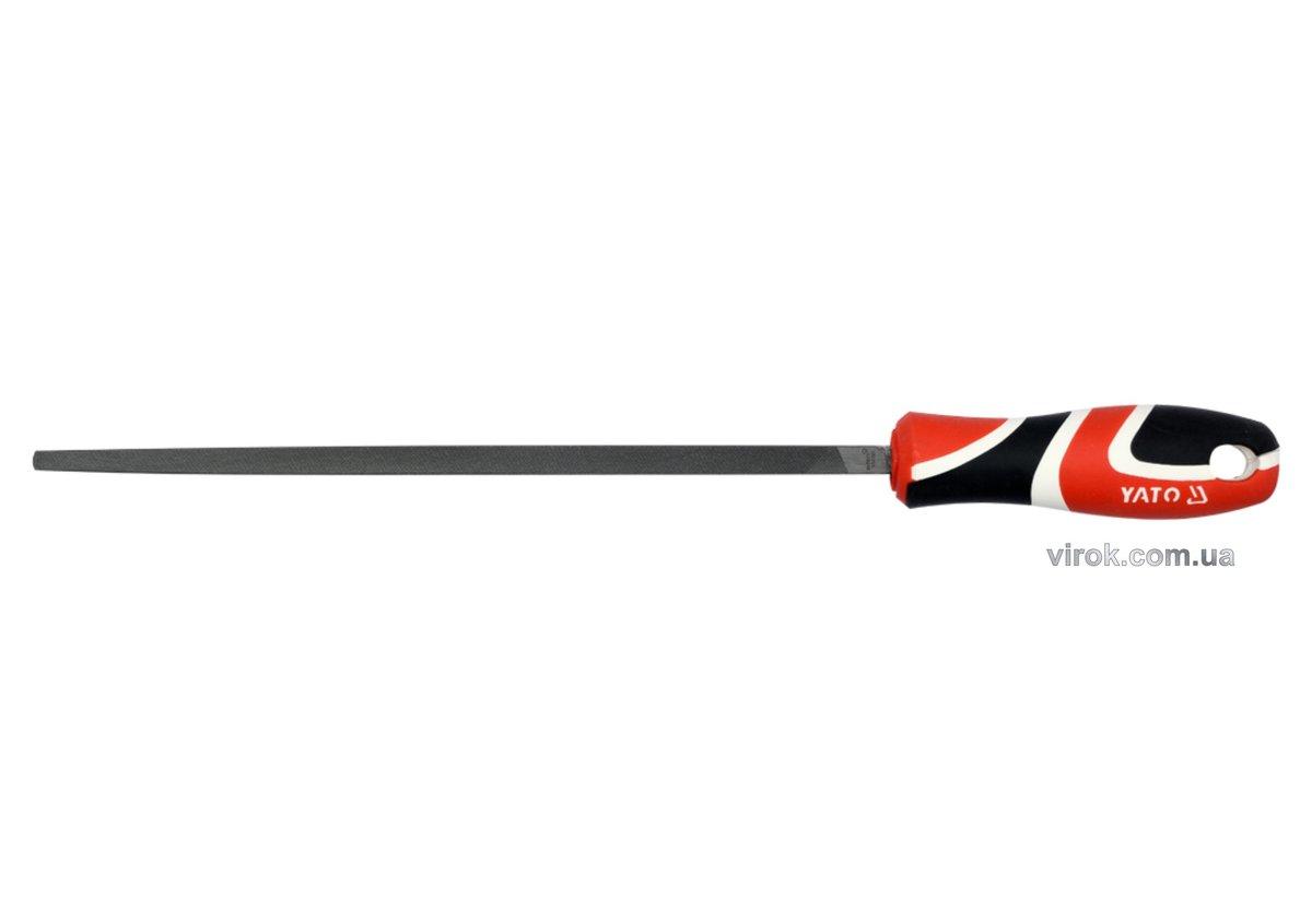 Напильник по металу YATO, квадратний l=250 мм, #3 [20/80], фото 1