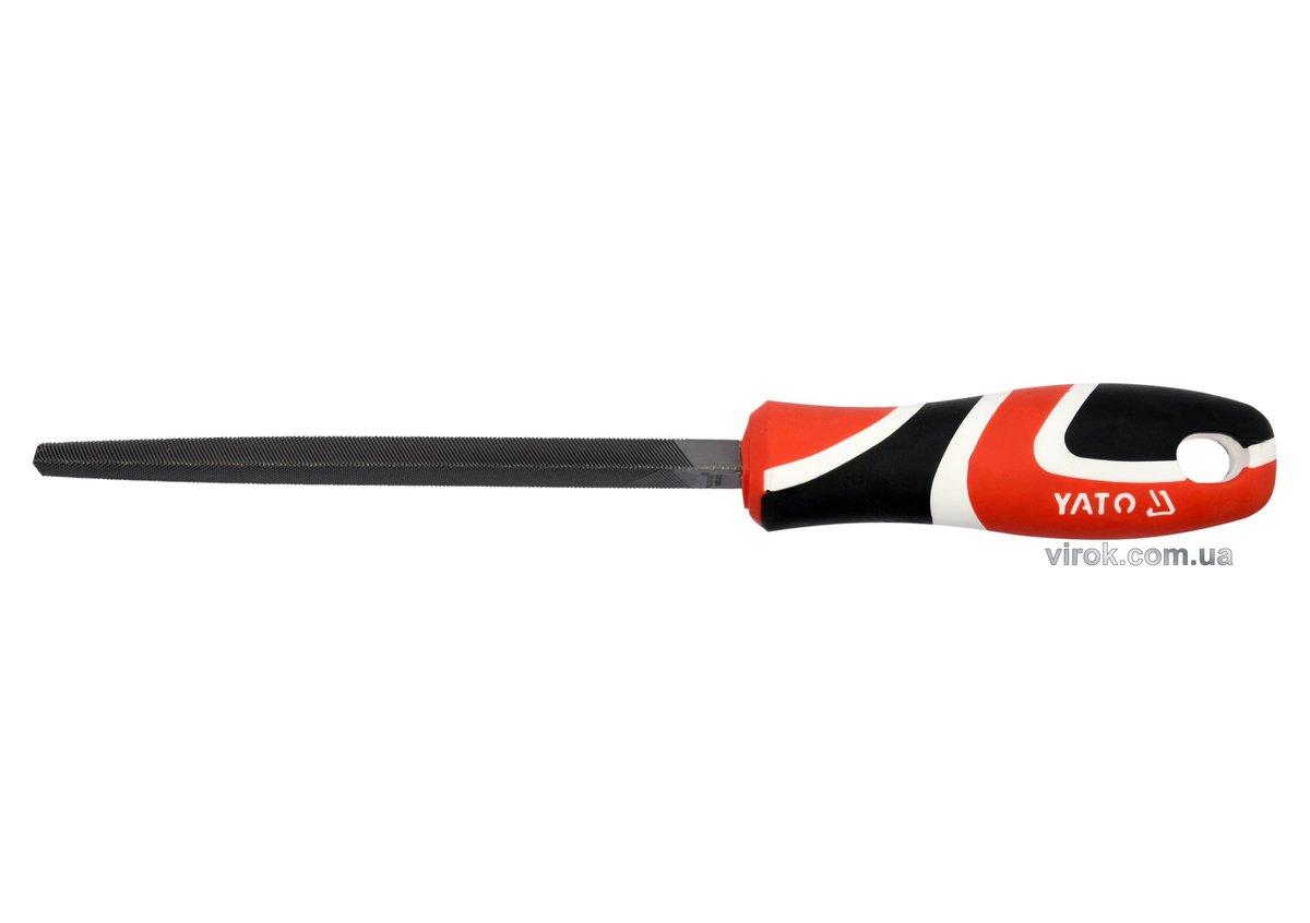 Напильник по металу YATO, трикутний l=150 мм, #1 [20/80], фото 1