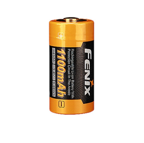 Акумулятор 18350 Fenix ​​ARB-L18-1100 3.6В 7А (Чорно-жовтий), фото 1