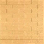 3D панель самоклеюча 700х770х3мм цегла Жовто-пісочна (009-3) SW-00000229