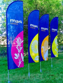 Прапори віндери, рекламні прапори