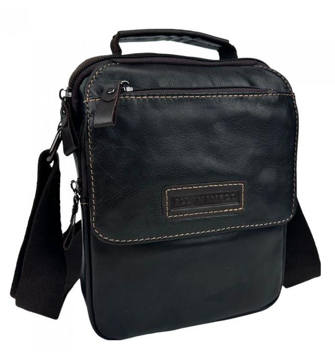 Чоловіча шкіряна Сумка hotdeal Ruff Ryder коричневий, фото 1