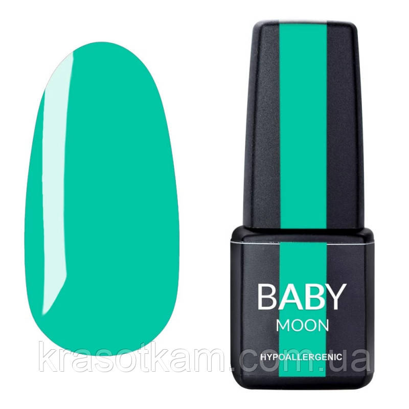 Гель-лак Baby Moon Summer Gel polish No003 бірюзовий, 6 мл., фото 1