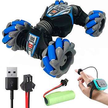 Радіокерована машинка перевертень з керуванням жестами Twist Stunt Car / Трюкова машинка всюдихід