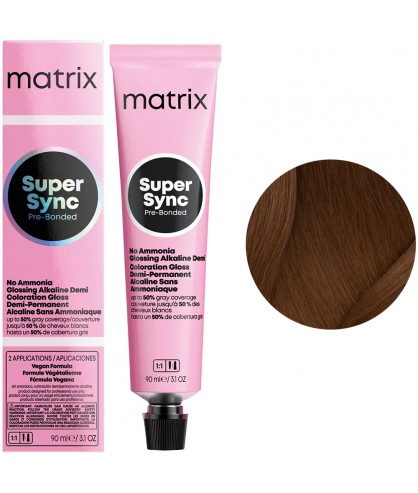 Matrix SoColor Super Sync Фарба для волосся 6N - Темний блондин, 90 мл