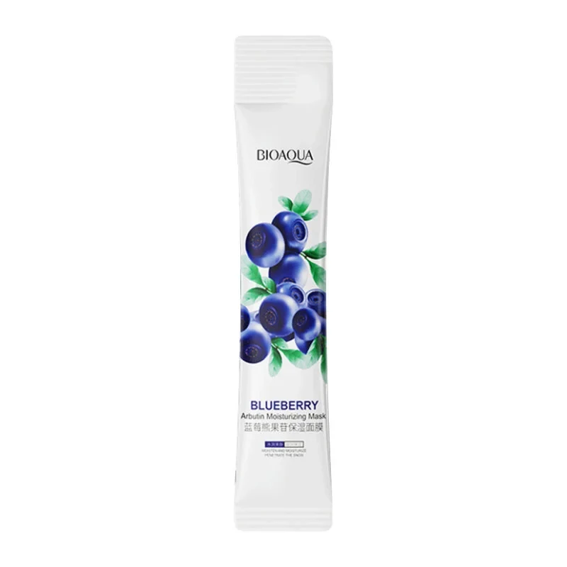 Маска для обличчя в стику з чорницею BIOAQUA Blueberry Arbutin Moisturizing Mask