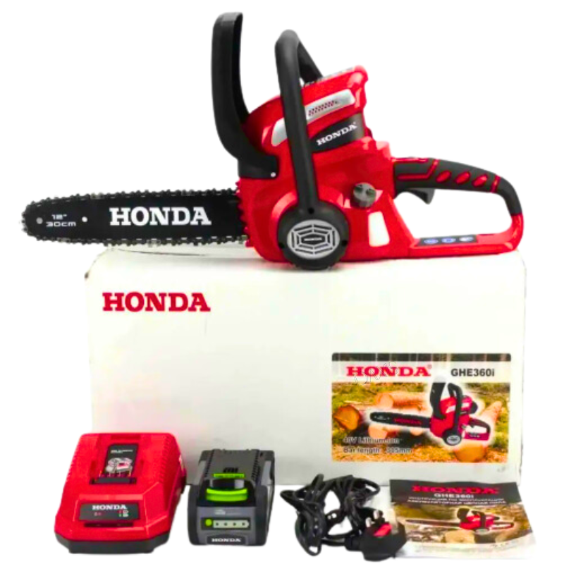 Ергономічна АКБ пила Honda 40V 9Ah Акумуляторна пила Ланцюгова пила акумуляторна Хонда, фото 1