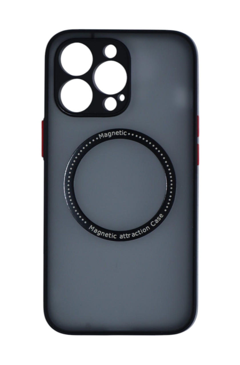 Магнітний чохол XON PhoneCase Magnetic для iPhone 14 Pro (PCMA1114300B 9588) Чорний