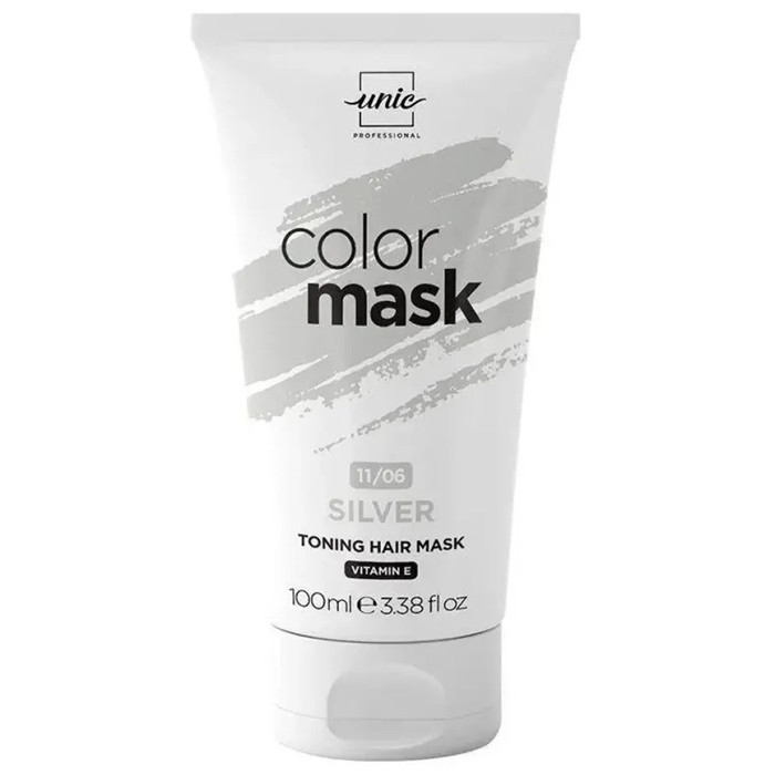 Тонуюча маска для волосся Unic Color Mask #11/06 Сріблястий, фото 1
