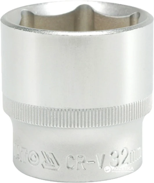 Головка торцева 6-гранна 1/2" М32 коротка YATO