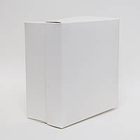 Коробка під подарунки біла 195*195*97