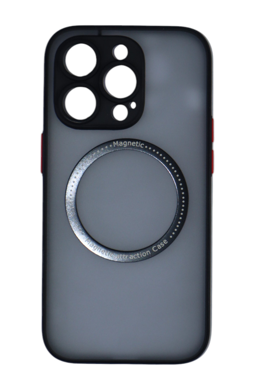 Магнітний чохол XON PhoneCase Magnetic для iPhone 14 (PCMB1114100B 9595) Чорний, фото 1