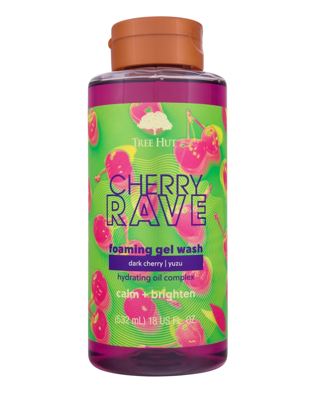 Гель для душу Tree Hut Cherry Rave Foaming Gel Wash 532ml, фото 1