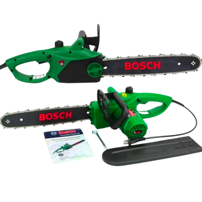 Електрична ланцюгова пилка Bosch UniversalChain 40 2.4 кВт Пила ланцюгова Бош шина 35 см Ергономічна пила