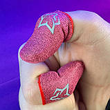 Напальчники Sarafox мідне волокно ігрові від поту для ігор на телефоні смартфоні пабг pubg standoff 2 warzone, фото 7