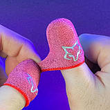 Напальчники Sarafox мідне волокно ігрові від поту для ігор на телефоні смартфоні пабг pubg standoff 2 warzone, фото 8