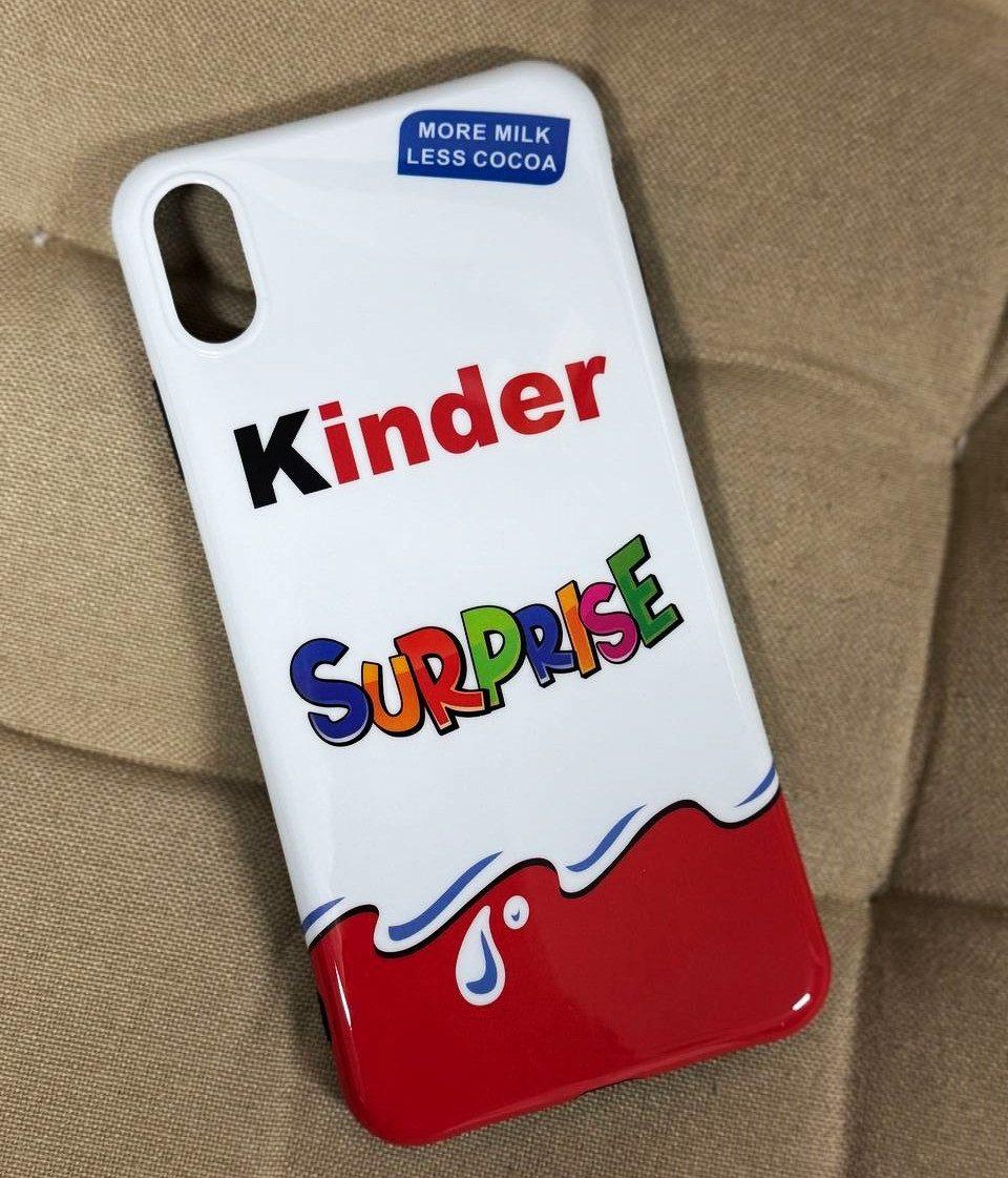 Чохол Kinder Surprise для iPhone XS Max, силіконовий